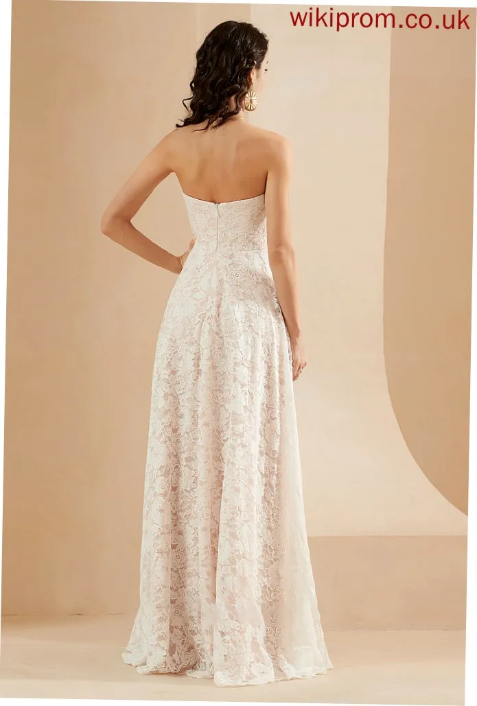 A-Line Dress Wedding Floor-Length Wedding Dresses Sweetheart Viv