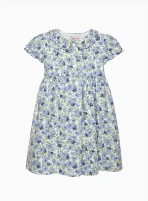 Alice Dress in Blue Rose