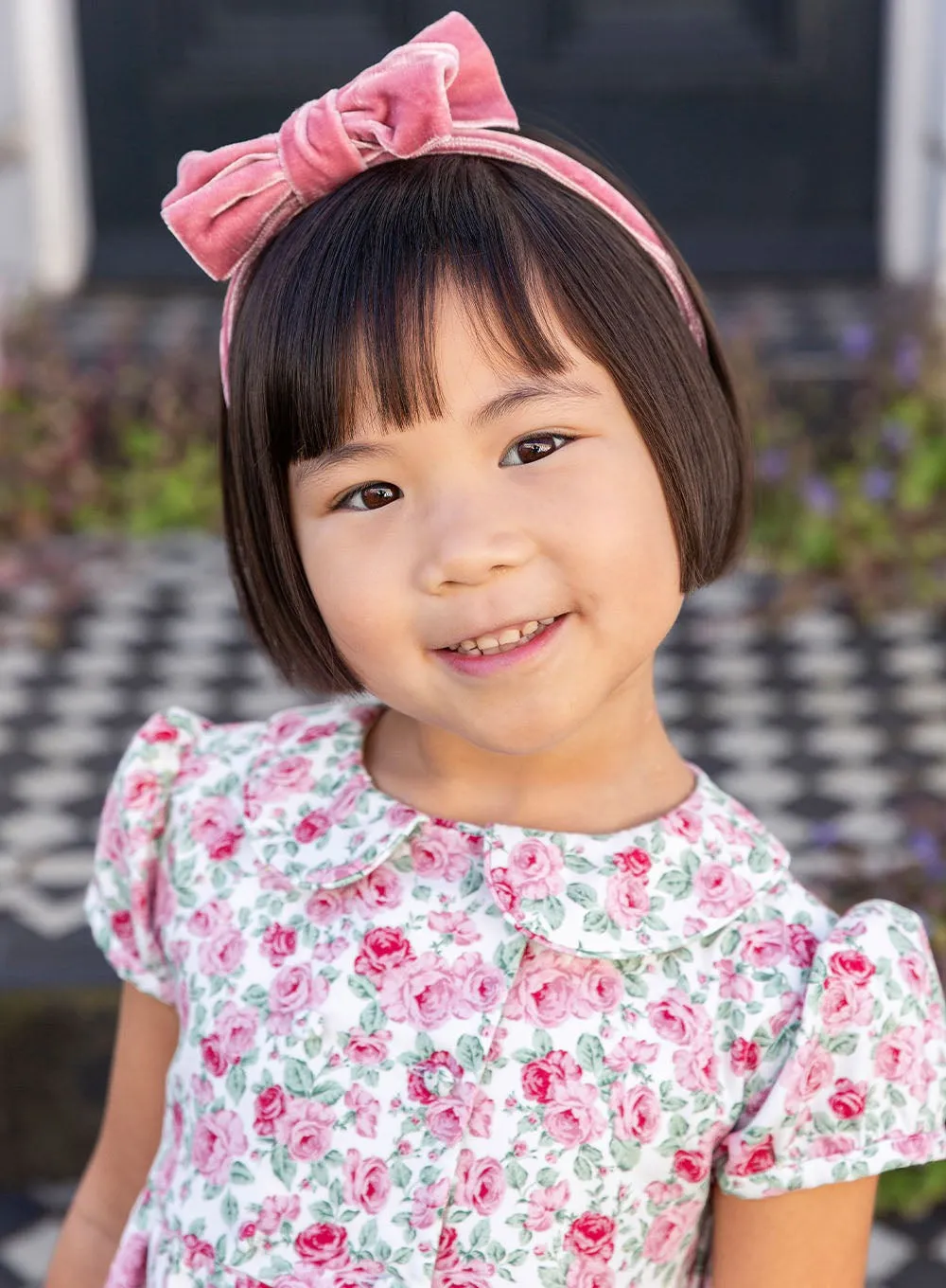 Alice Dress in Pink Rose