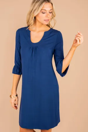 All For Classics Dress, Navy