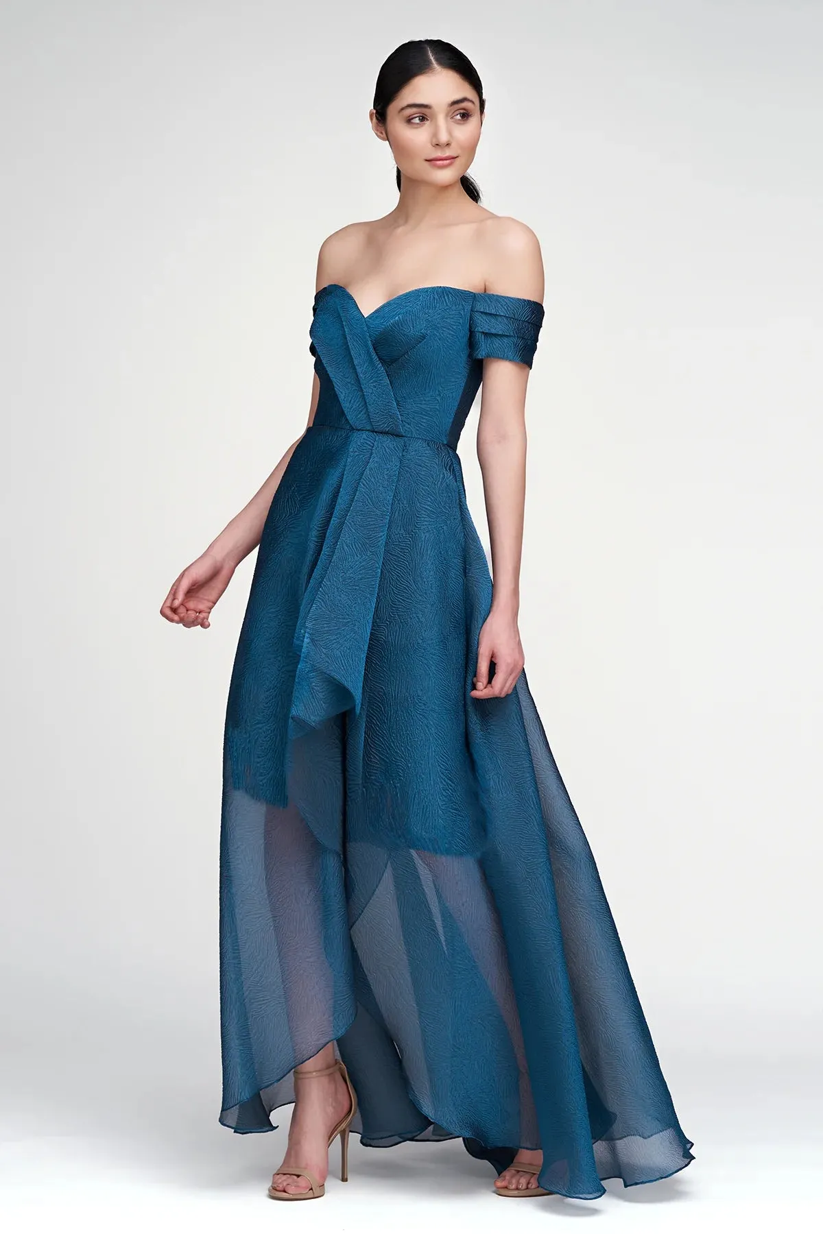 Cecilia High Low Gown - Night Swim