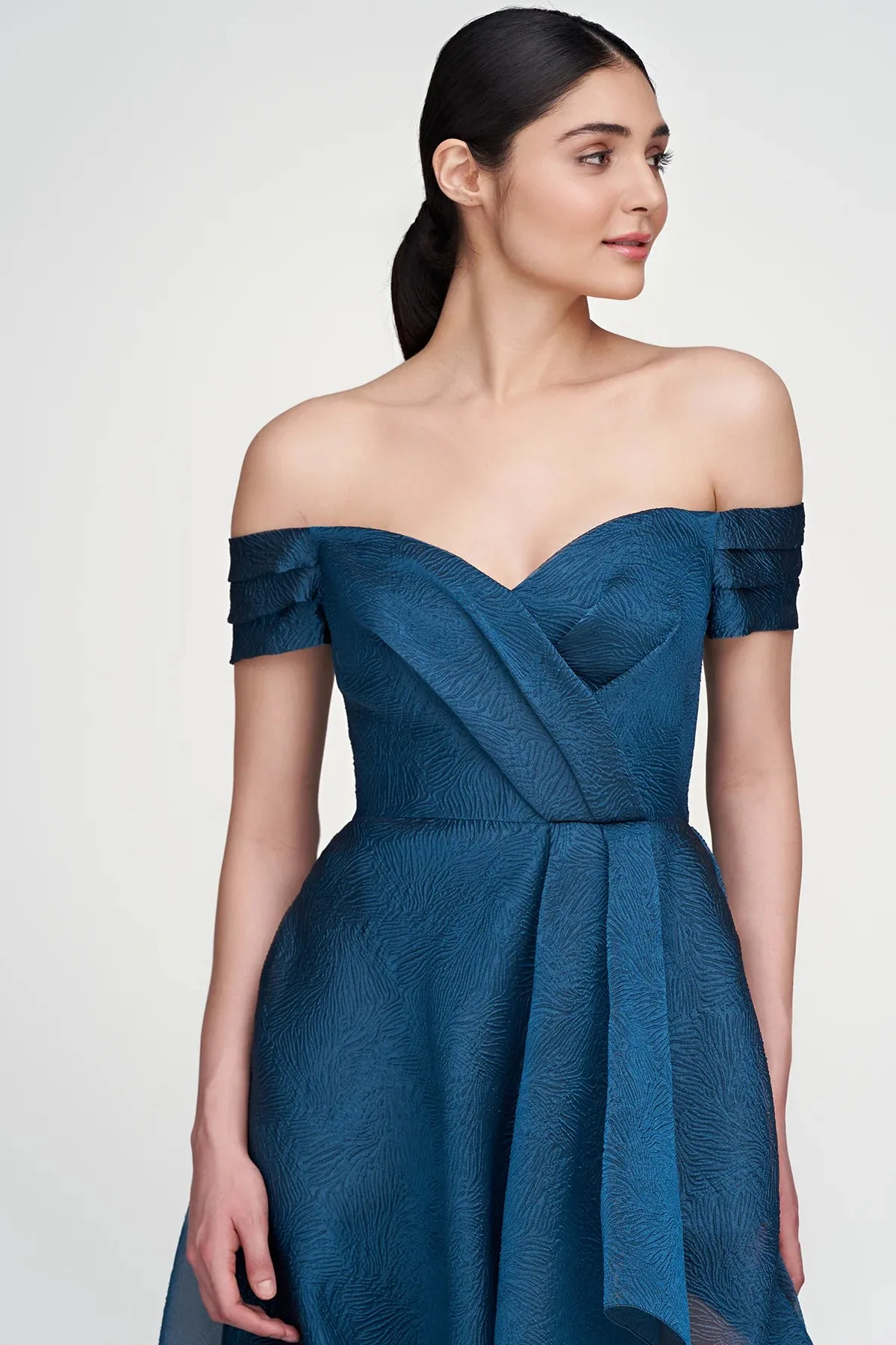 Cecilia High Low Gown - Night Swim