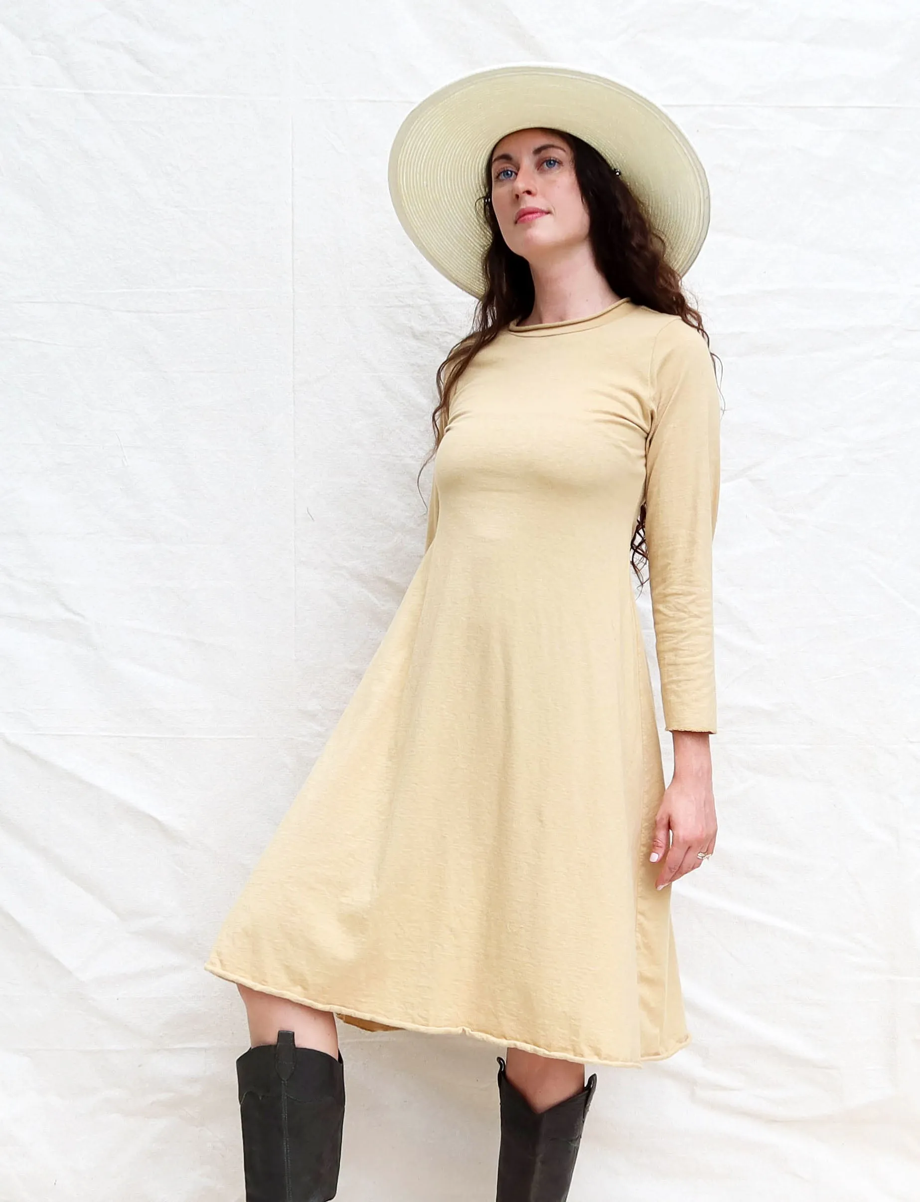 Crew Babydoll Short Dress