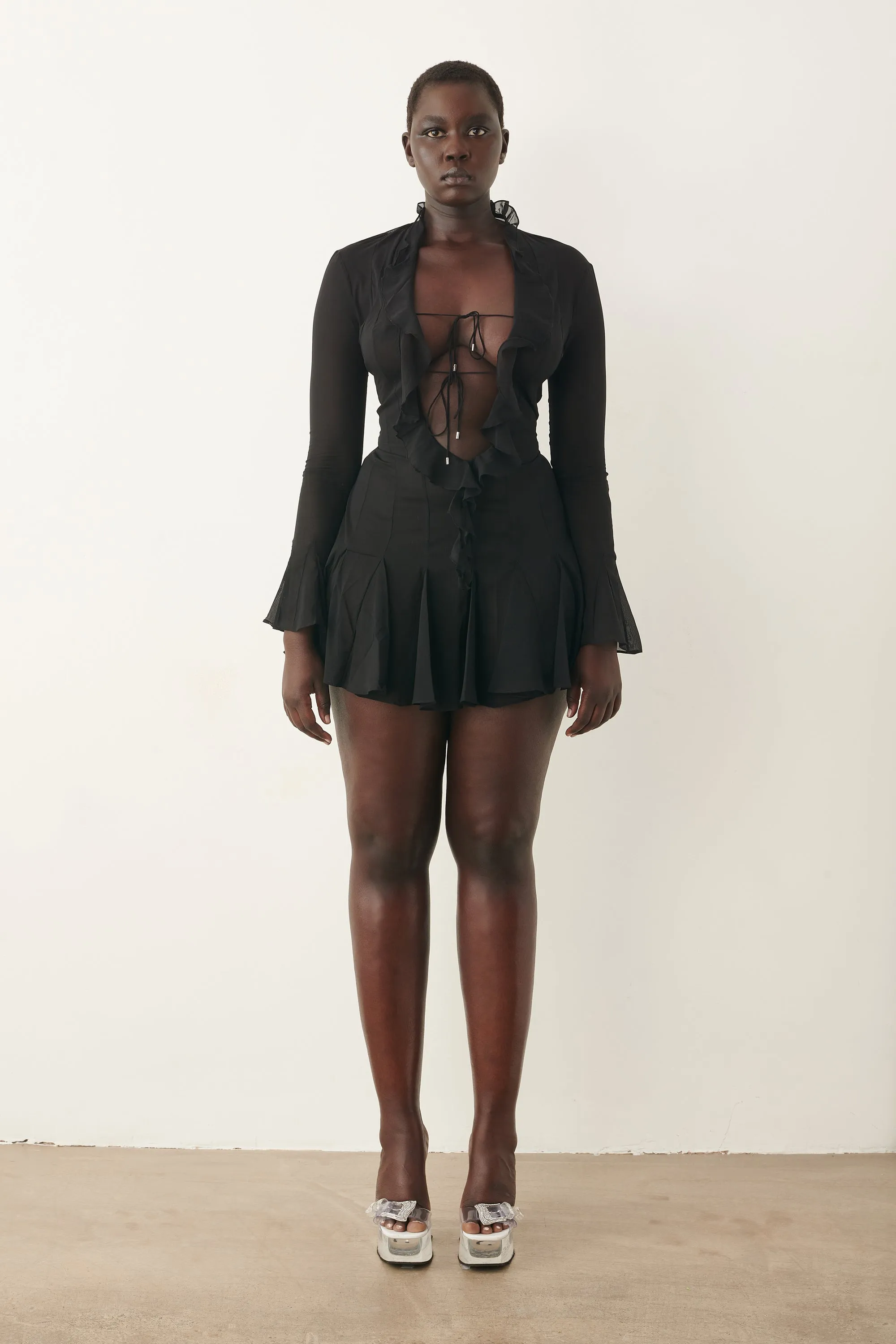 Dakota Mini Dress Raven Black