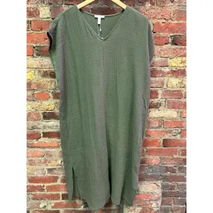 Eileen Fischer T-Shirt Midi Dress - Size Small