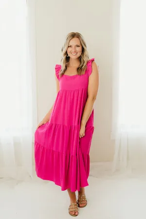 Flutter Tiered Dress