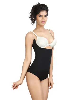 Full Body Bracer Shapewear Panty with Transparent Straps for Women