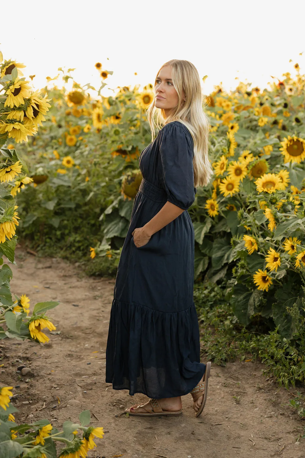 Marleen Dress-Midnight