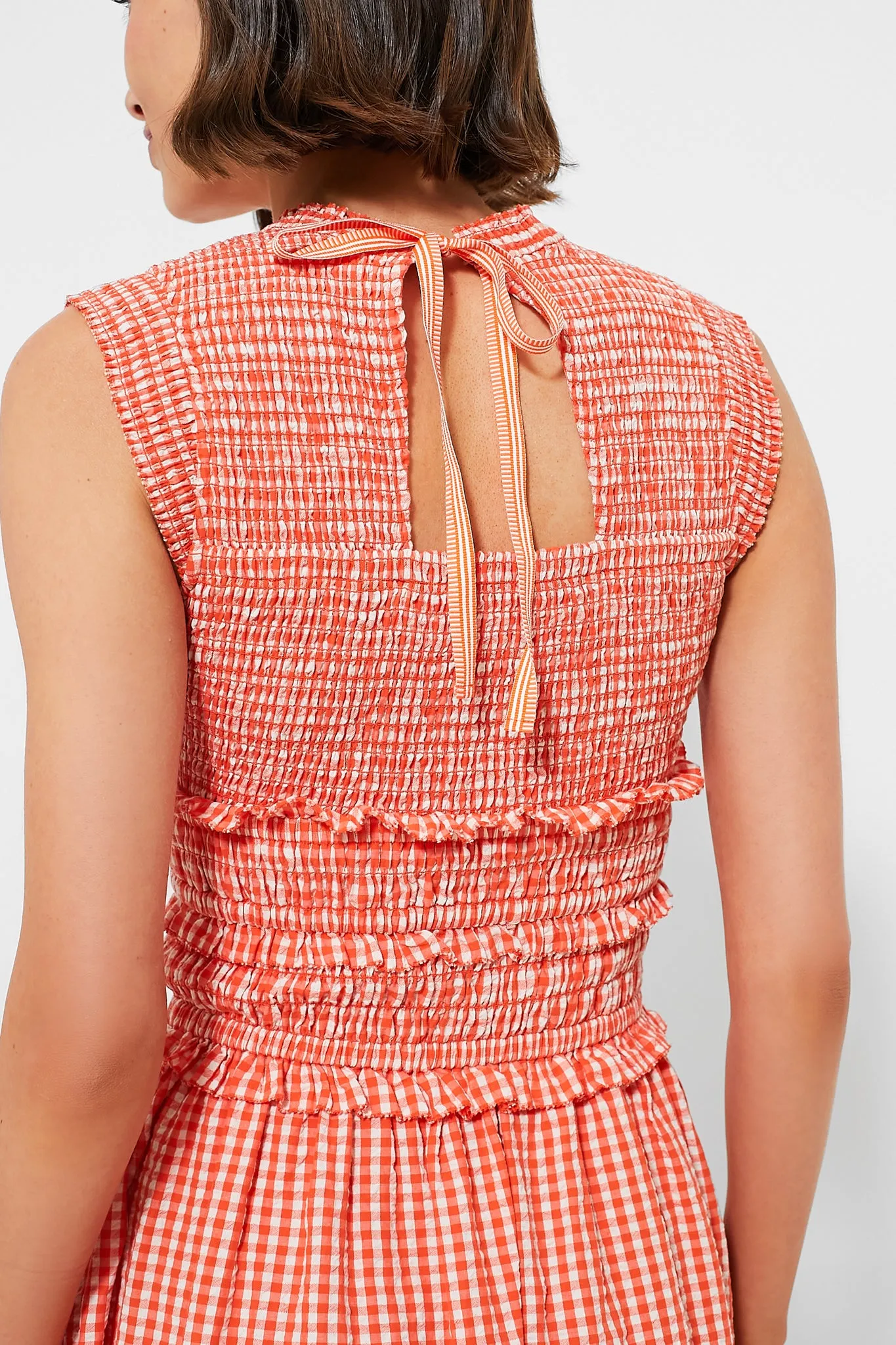 Poppy Gingham Louise Dress