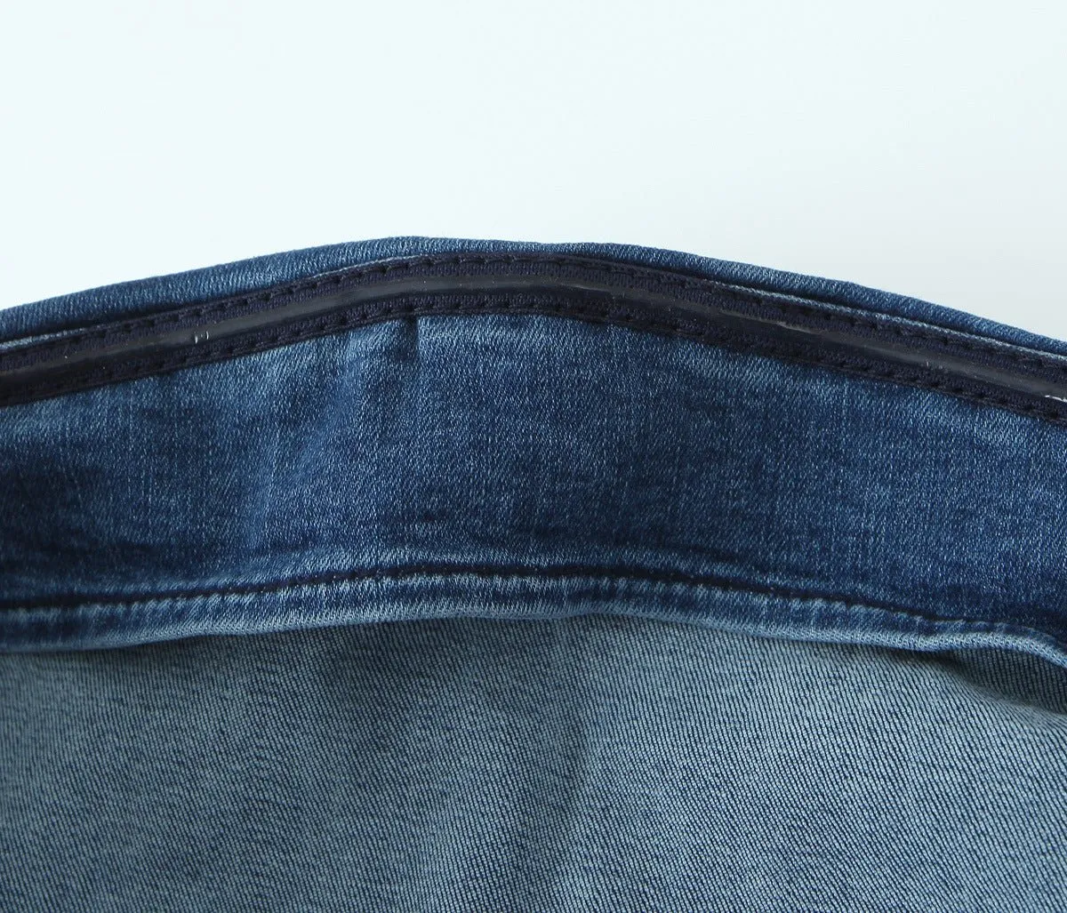 Pre Order:  Backless Strapless Denim Dress