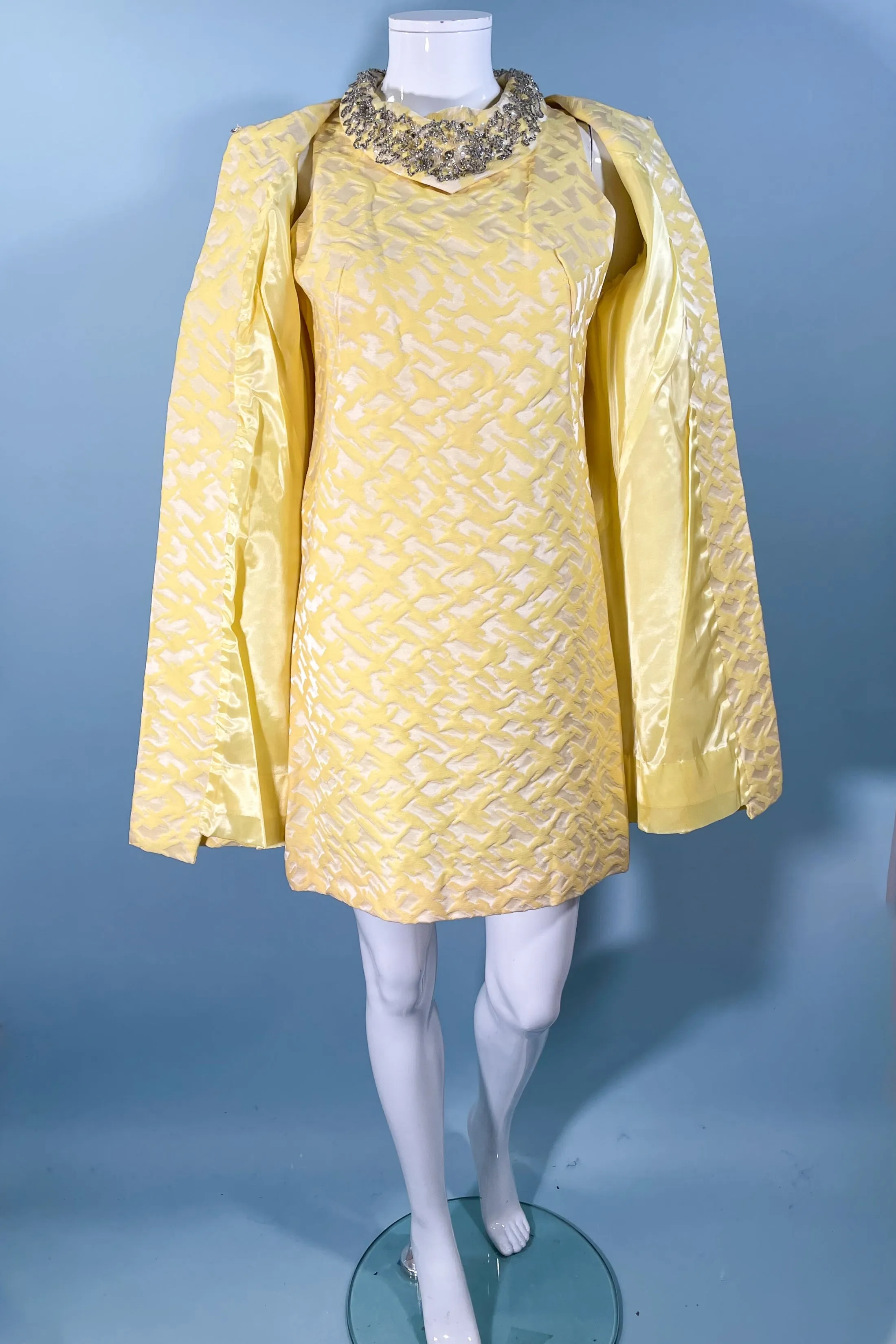 SOLD Vintage 60s Dress/Jacket/Coat Suit/Ensemble S